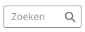 Search field in the intranet menu bar